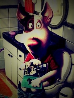 Мастурбирующий пес спалился обои