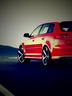 Audi модели RS3 сзади обои