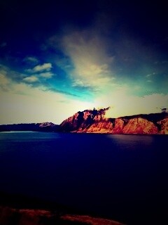 Живописная широкая река обои