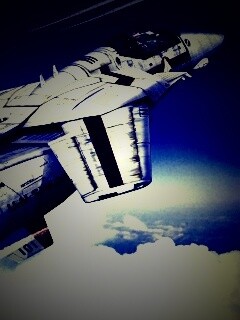 Реактивный самолёт будущего обои