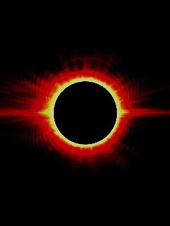 Солнецное затмение обои