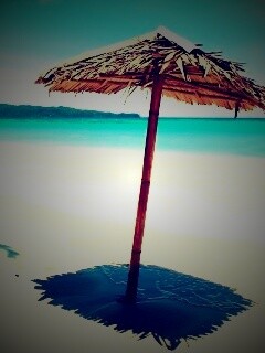 Тросниковый зонт обои