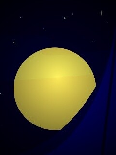 Полная луна обои