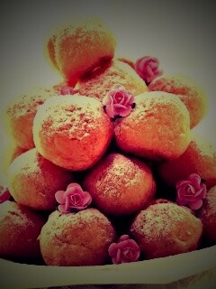 Круглые пироженки обои