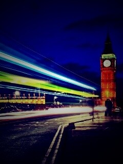 Лондон в движении обои