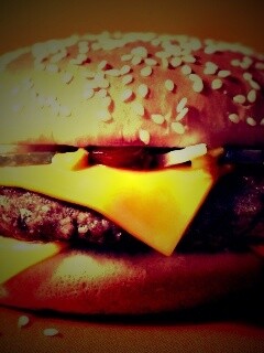 Сочный чизбургер обои