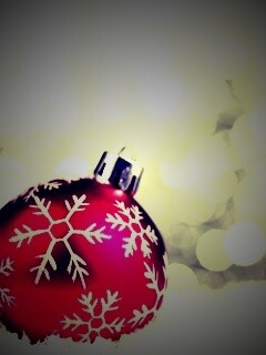 Новогодние игрушки обои