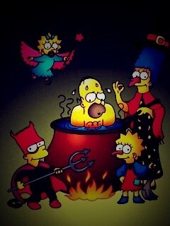 Шабаш Симпсонов обои