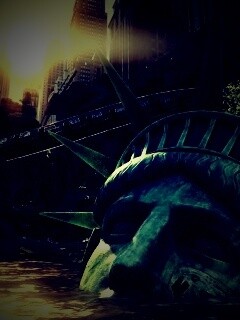 Руины статуи свободы в Crysis обои