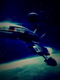 Корабль Normandy обои