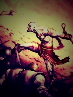 Бог войны обои