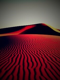 Красные барханы пустыни обои