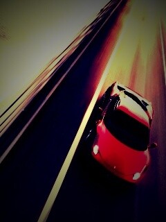 Суперкар на трассе обои