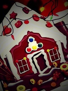 Пряничный домик обои