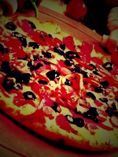 Сочная пицца обои