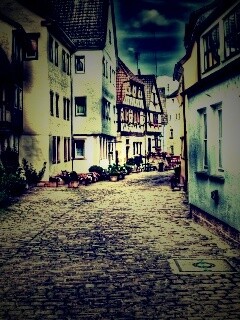 Старый городок обои