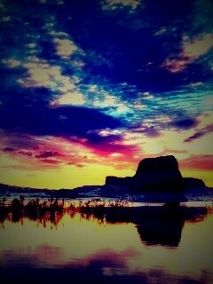 Горное озеро обои