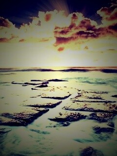 Море в HDR обои