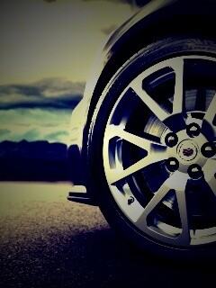 Колесо кадиллака обои