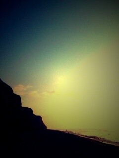 Уединенный пляж обои