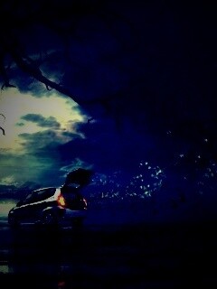 Темное авто обои