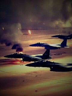 Пустынный шторм обои