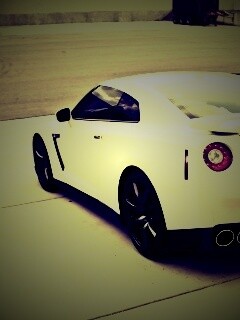 Белый ниссан обои