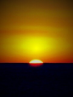 Идеальный закат обои