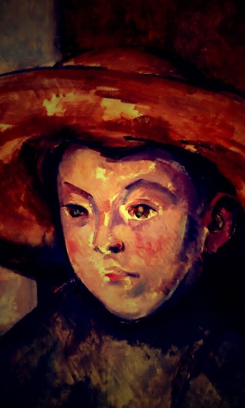 Мальчик в шляпе обои