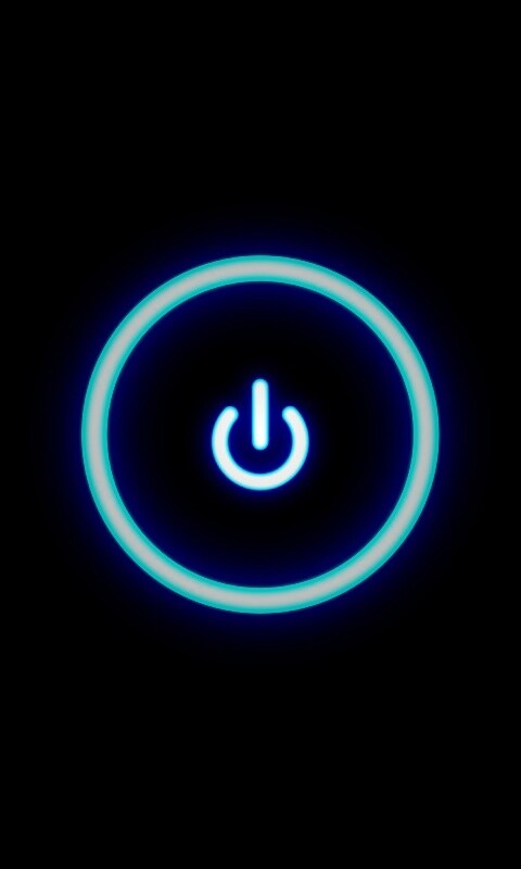 Горящая кнопка запуска обои