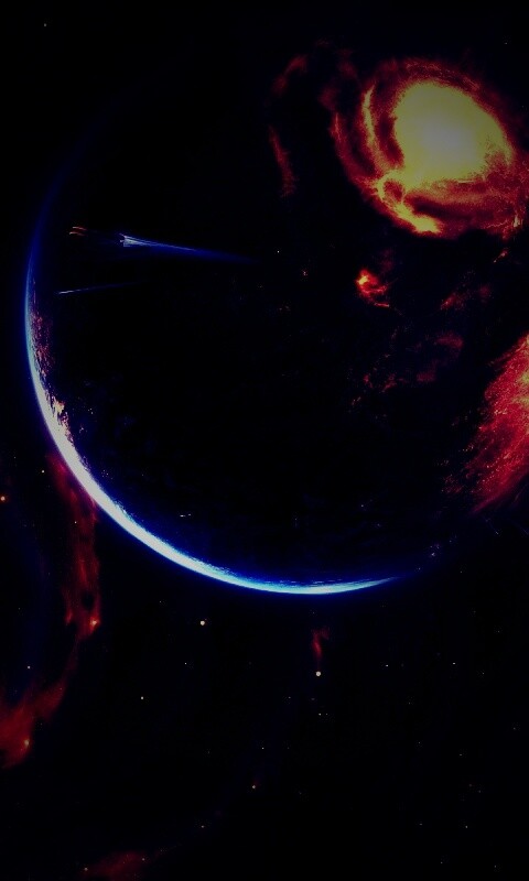 Разрушение планеты обои