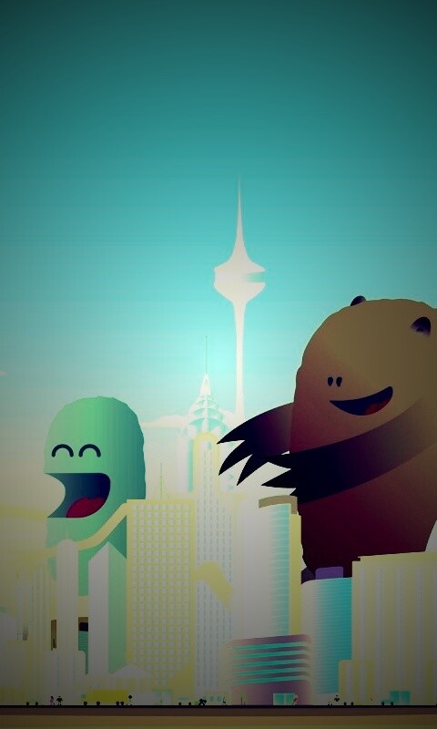 Няшные монстры обои