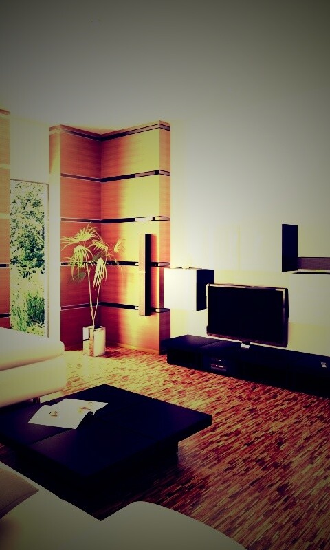 Дизайн гостиной обои