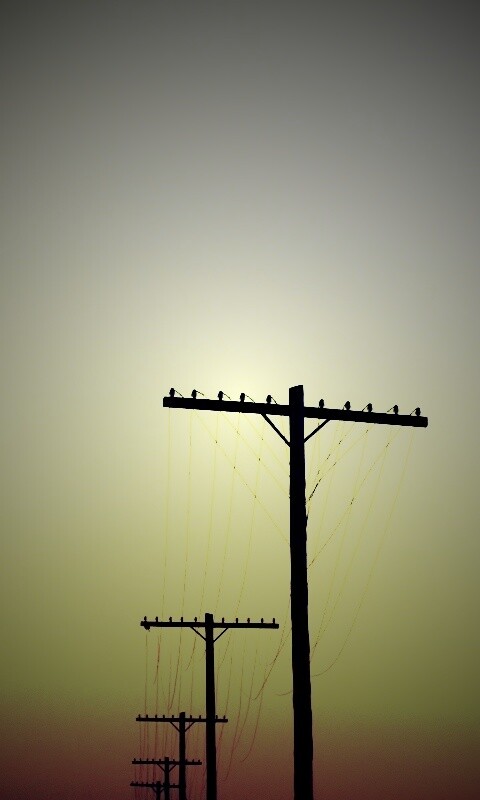 Конец проводов обои