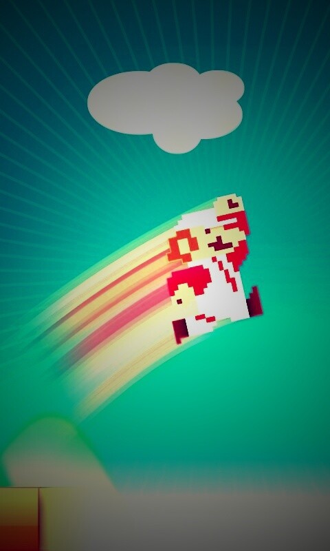 Прыжок Марио обои