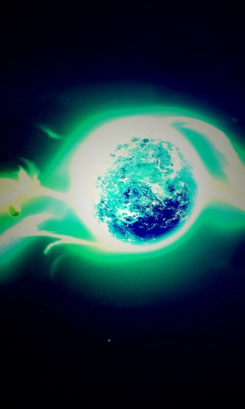 Ледяная планета обои