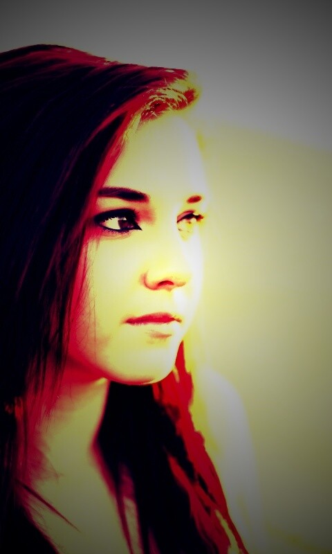 Рыженькая обои