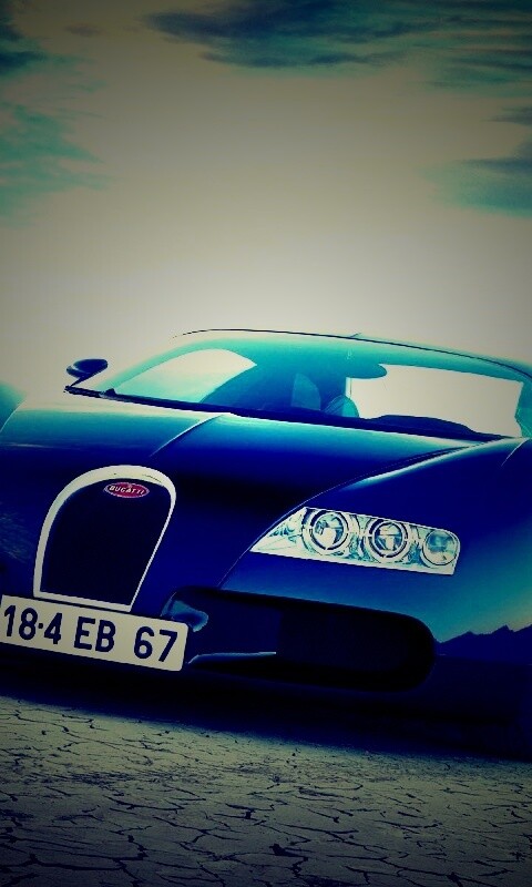 Бугатти в пустыне обои