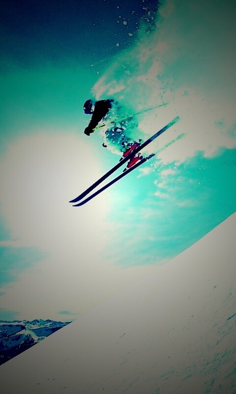Горнолыжник обои