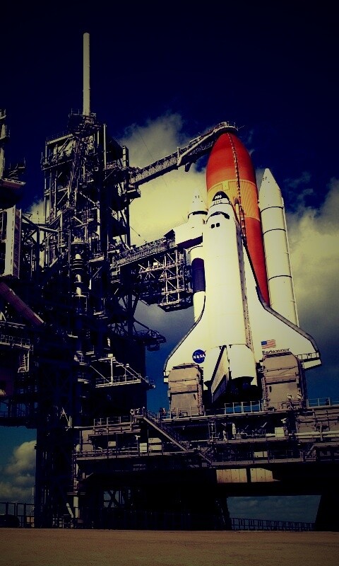 Шаттл на старте обои