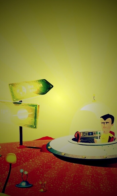 Космическое путешествие обои