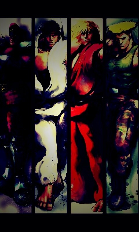 Герои игры Street FIghter обои