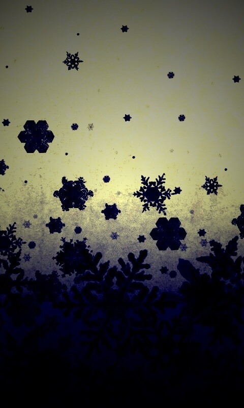 Черный снег обои