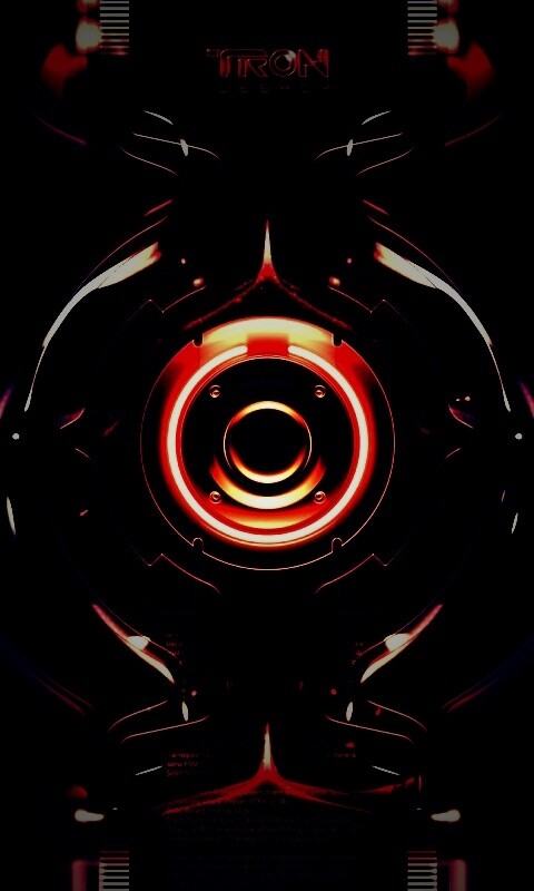 Tron Data Amber обои