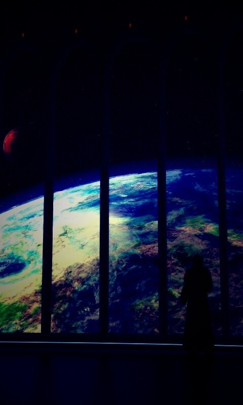 Вид на планету обои