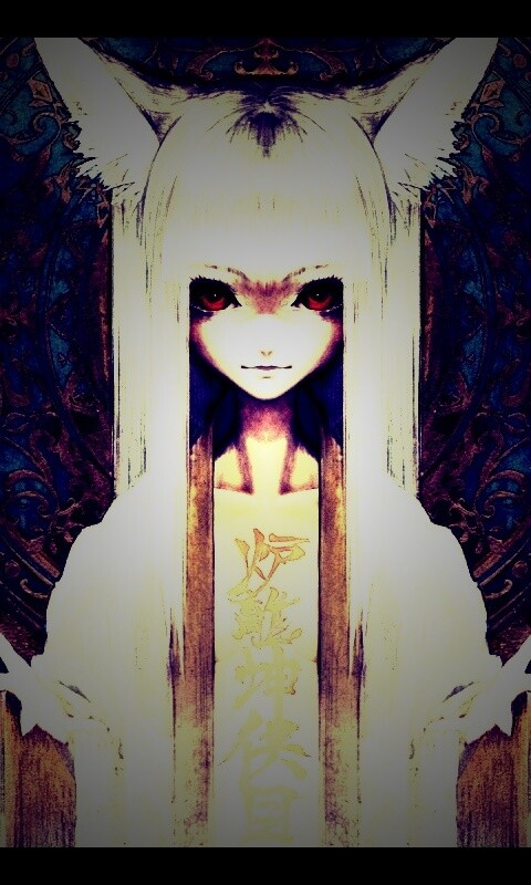 Злая девочка обои