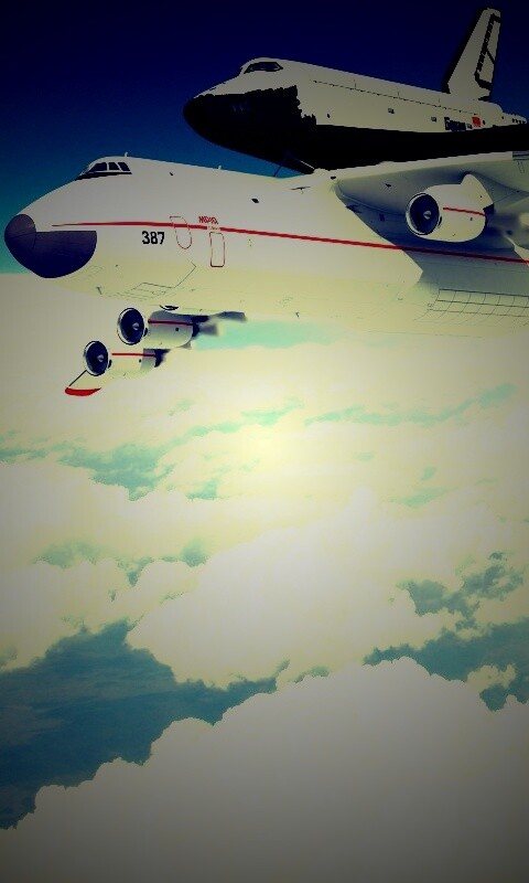 Авиатранспортировка Бурана обои