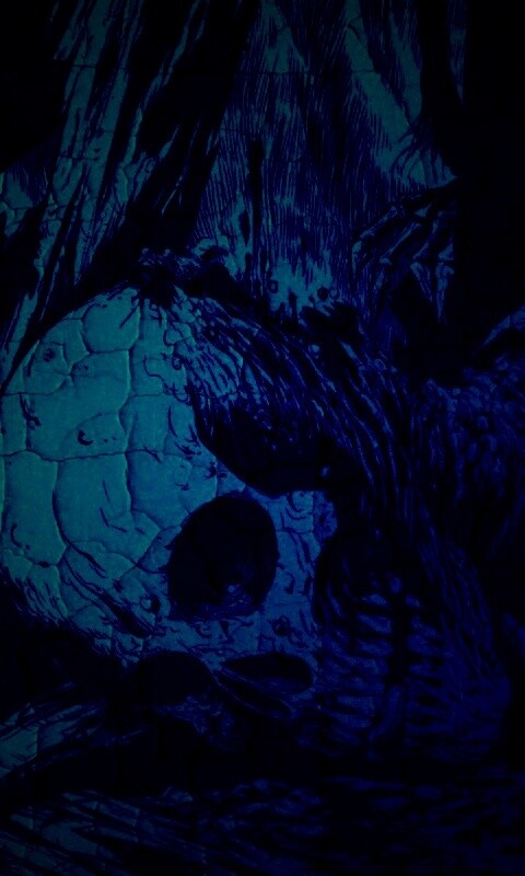 Тлеющий скелет обои