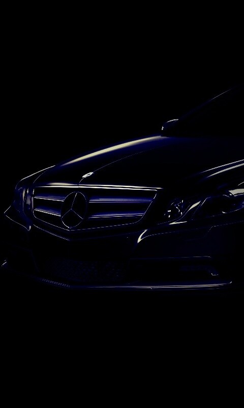 Черный Мерседес обои