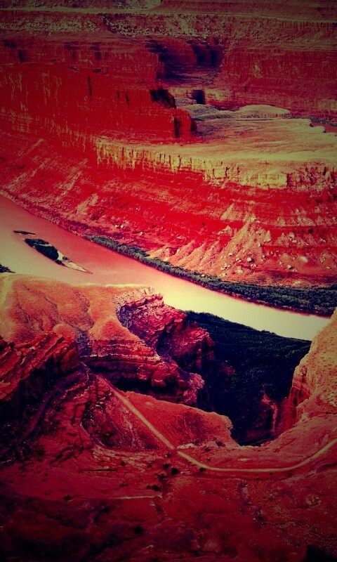Красный каньон обои